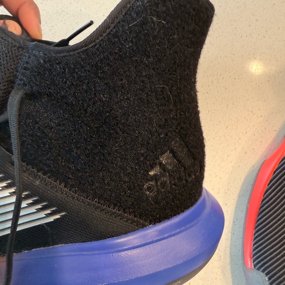 Adidas Harden B/E Black and Red Basketball Shoes - Picture 6 of 7